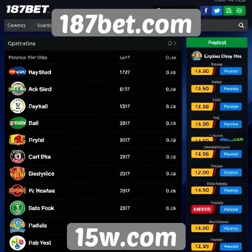 Esportes disponíveis para apostas no 187bet.com